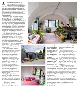 Tunnel of love, 3 page feature in The Guardian about how Damon Webb turned a WW2 Nissen Hut into his home.