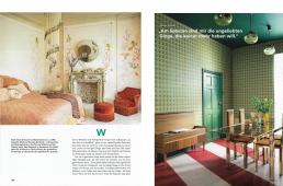 Whinnie Williams 6 page feature in Architectural Digest, Germany.